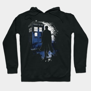 The 10th Doctor & The Tardis Hoodie